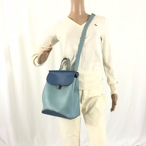 Hybrid custom made bag: backpack and shoulder bag